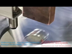 Μηχανή συγκόλλησης λαβής τετράγωνου άκρου 18L, συγκολλητής σημείων λαβής τετράγωνου άκρου για γραμμή κατασκευής τετράγωνων δοχείων