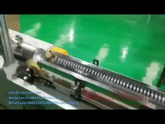 Μεταλλική γραμμή παραγωγής τελικών για τα τρόφιμα κουτάκια αεροσόλ κουτάκια μπογιά κουτάκια