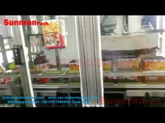 Τετραγωνική γραμμή παραγωγής δοχείων για 10-20L γενική παραγωγή δοχείων